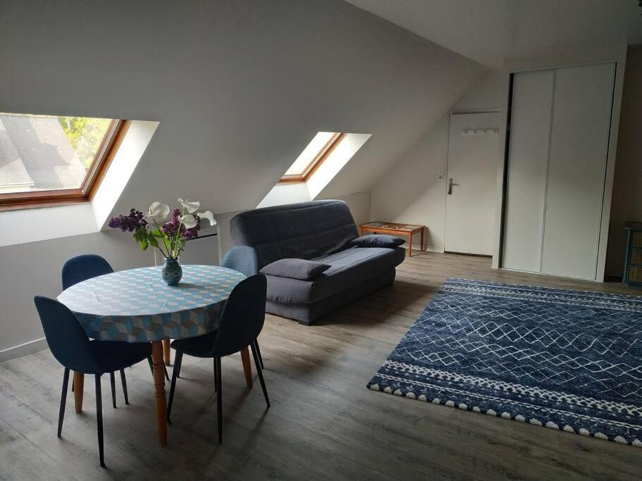 Grand Studio, Tout Equipe Et Renove. Combrit Exteriör bild
